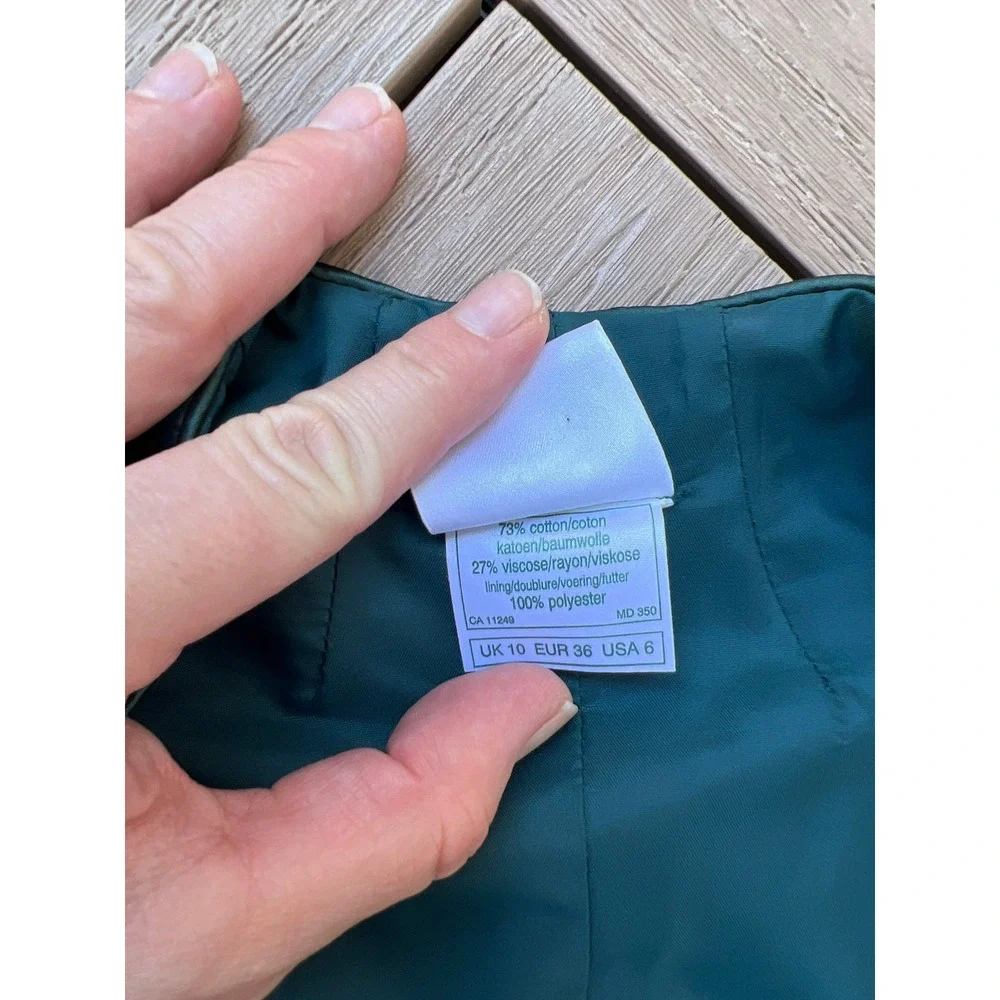 Vintage Laura Ashley Victorian Style Velvet long sleeve Dress - Picture 10 of 10